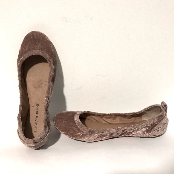Lucky Brand Velvet Ballet Flats - Picture 2 of 13